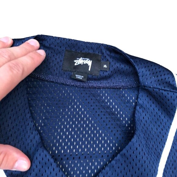 Stussy Mesh Baseball Jersey XL - Picture 8 of 9